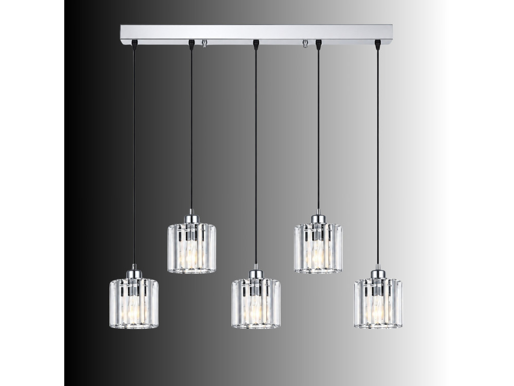 Candelabro de metal «Yakops» - 85 x 13 x 100 cm - Cinzento