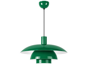 Candeeiro suspenso em metal «Layer» - 45 x 45 m - Verde claro
