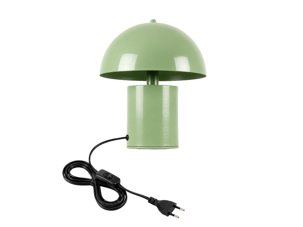 Candeeiro de mesa em metal «Pera» - 26 x 26 cm - Verde menta