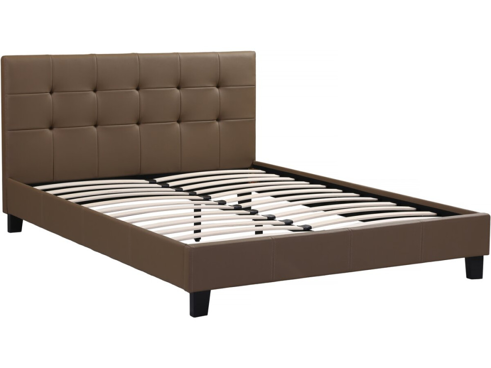 Cama"Julia" - 160 x 200 cm - Marrom