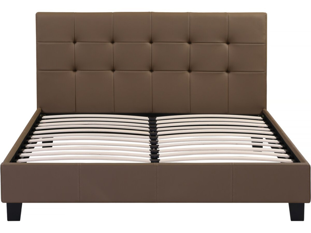 Cama"Julia" - 160 x 200 cm - Marrom