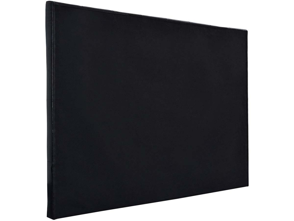 Cabeceira acolchoada Déco” - 169 cm - Preto - PVC