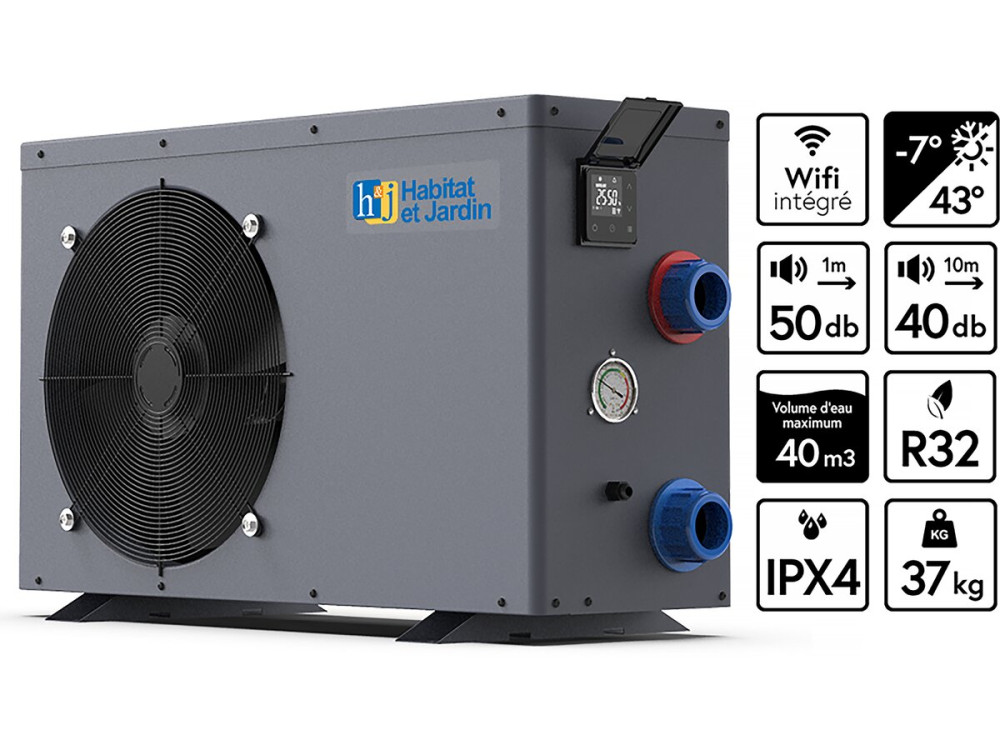 Bomba de calor - Potência 6,1kw - Caixa Wi-Fi incluída