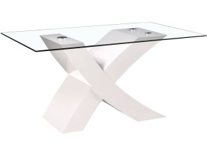 Mesa de jantar "Mona" - 150 x 90 x 74 cm - Branco