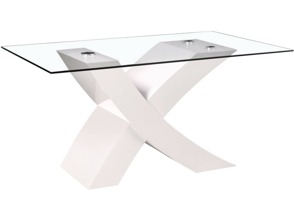 Mesa de jantar "Mona" - 150 x 90 x 74 cm - Branco