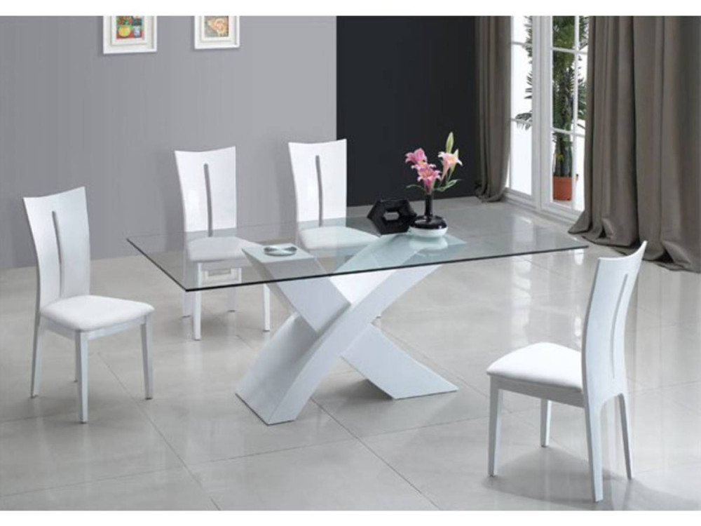 Mesa de jantar "Mona" - 150 x 90 x 74 cm - Branco