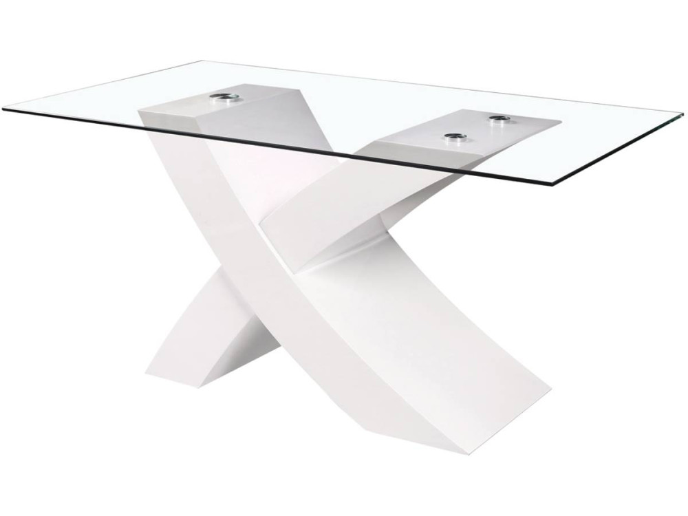 Mesa de jantar "Mona" - 150 x 90 x 74 cm - Branco