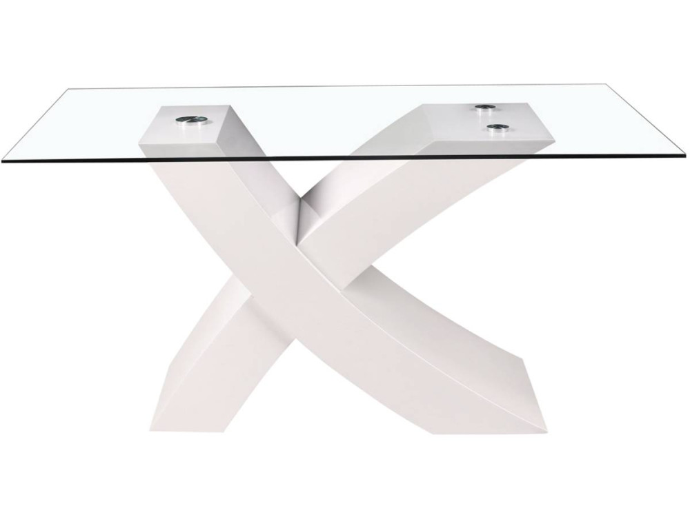Mesa de jantar "Mona" - 150 x 90 x 74 cm - Branco