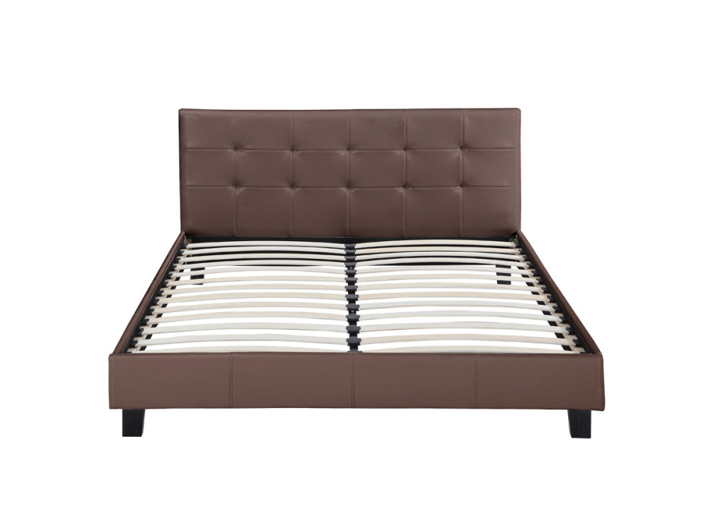 Cama"Julia" - 140 x 190 cm - Marrom