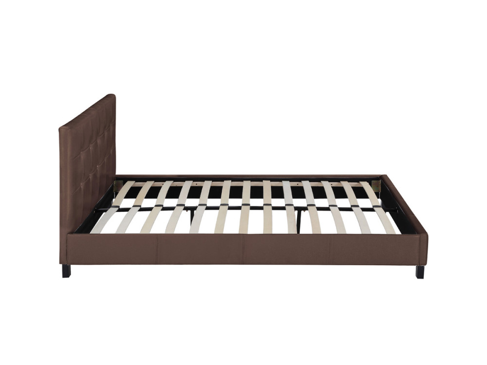 Cama"Julia" - 140 x 190 cm - Marrom