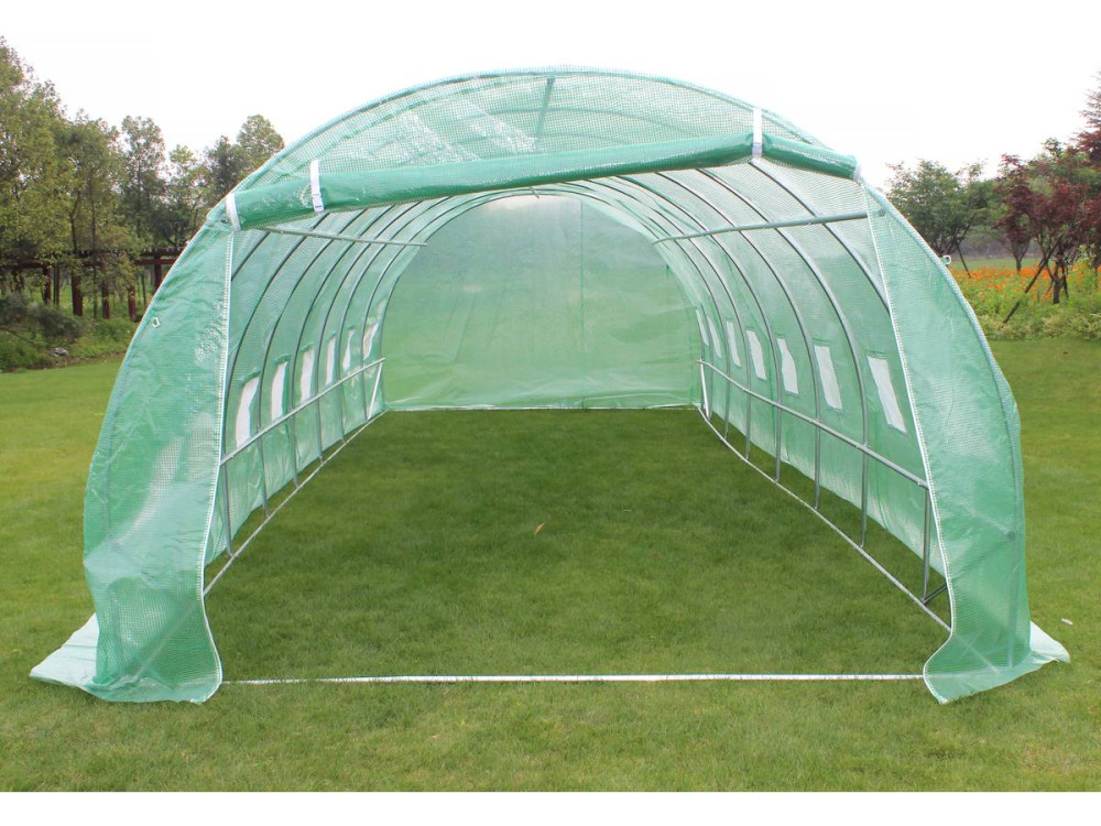 ESTUFA TÚNEL DE JARDIM ALTHEA - 24M² - 8 X 3 X 2 M