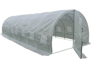Estufa de túnel "Mimosa" com porta - 180 g/m² - 24 m² - 8 x 3 x 2 m