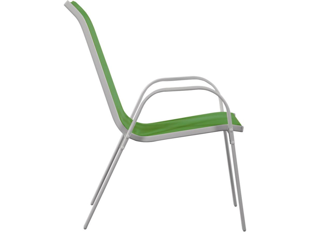 Poltrona de Jardim em textilene "Cordoba" - Phoenix - Vert- Conjunto de 4