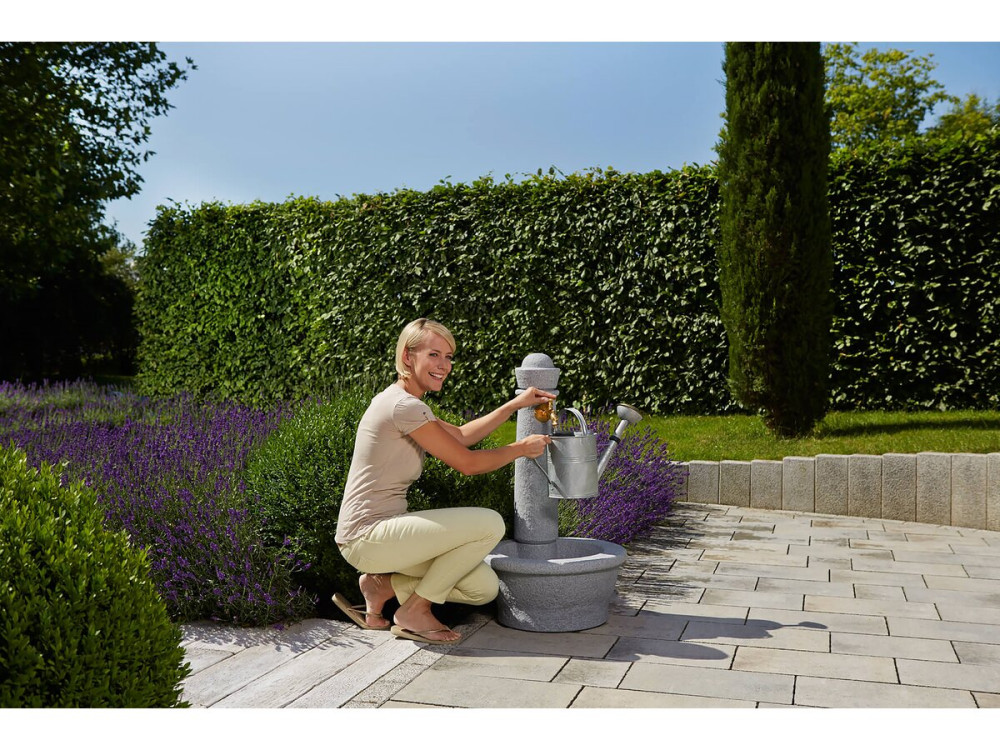 Fontaine "Roma" - Gris clair - 100 x 54 x 58 cm