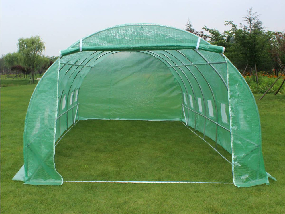 ESTUFA TÚNEL DE JARDIM ALTHEA - 18M² - 6 X 3 X 2 M