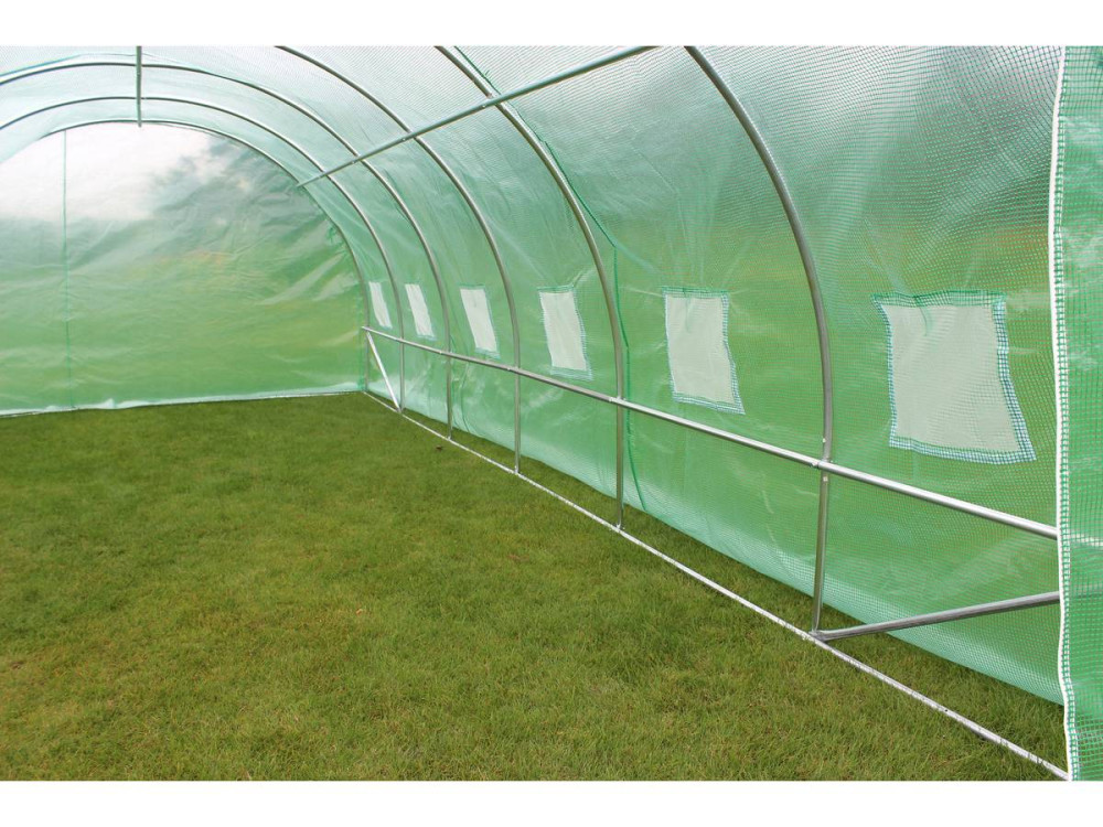 ESTUFA TÚNEL DE JARDIM ALTHEA - 18M² - 6 X 3 X 2 M