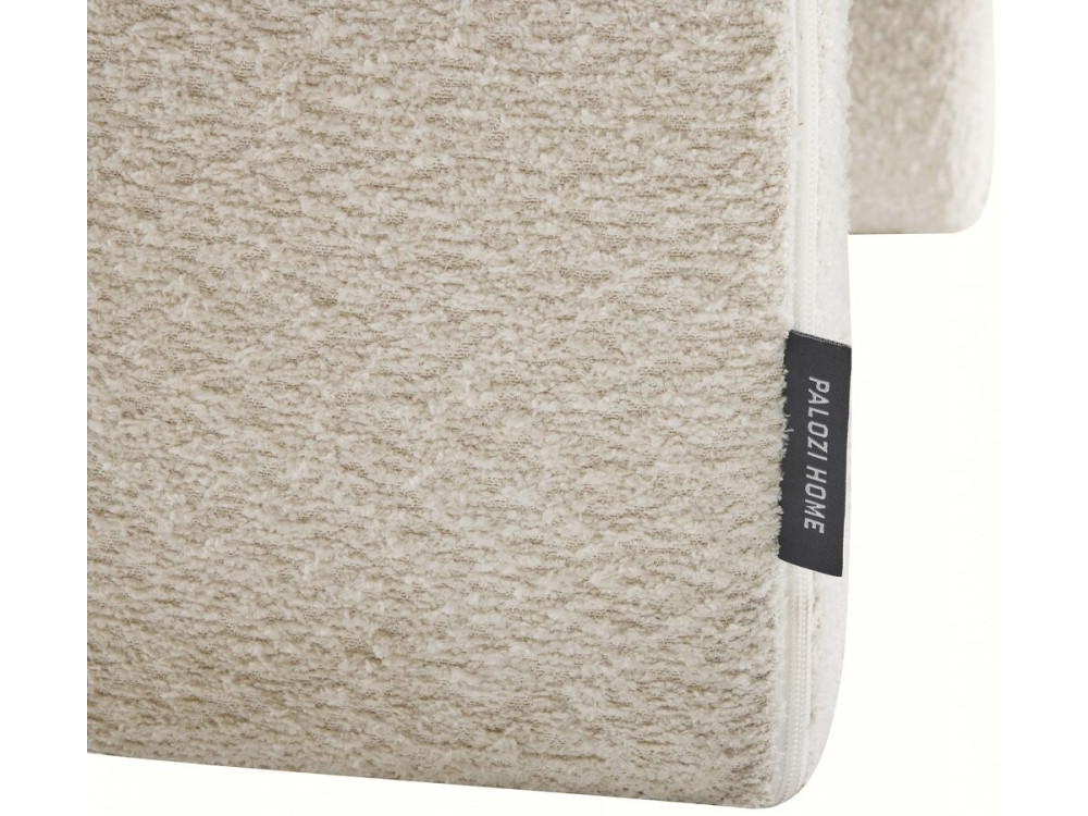 Poltrona de design "Madison" de 3 pernas - Branco