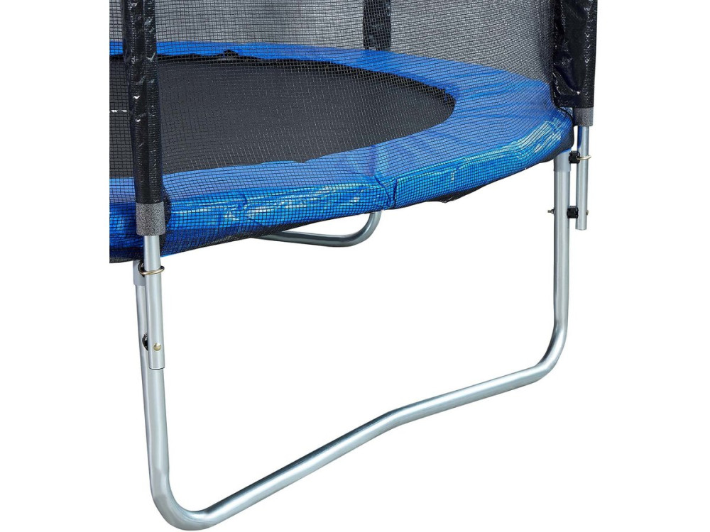Trampolim "Joycy" - Ø 2,44 m - Com rede + escada + cobertura + kit de ancoragem