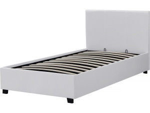 Cama com baú "Carla" - 90 x 190 cm - Branco