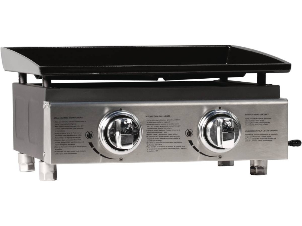 Churrasqueira "Presto 2" - 2 Queimadores - 5kW - Cinza