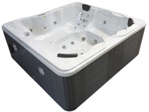 Spa "Cuba" 6 lugares - Tanque branco - Balboa integrado + sistema Bluetooth - 220x210x80cm