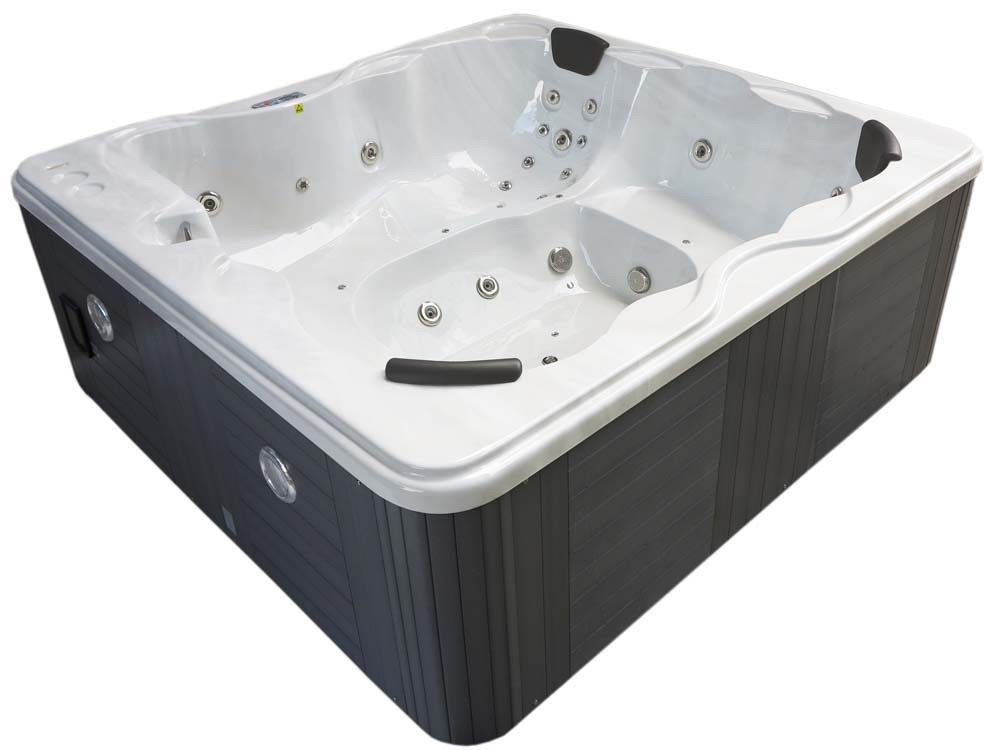 Spa "Cuba" 6 lugares - Tanque branco - Balboa integrado + sistema Bluetooth - 220x210x80cm