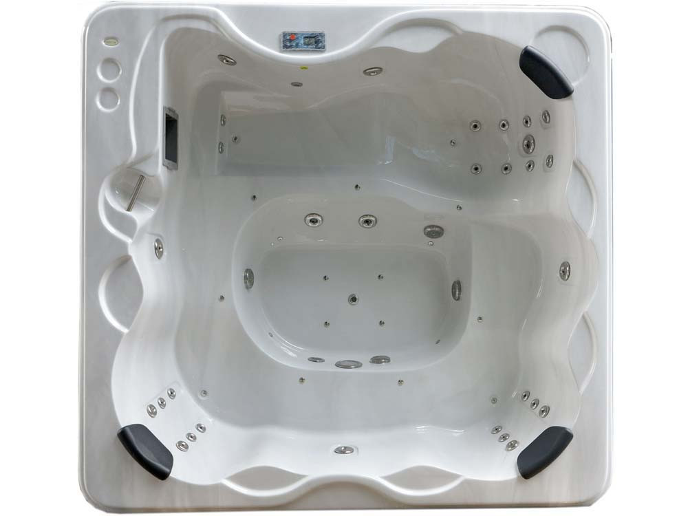 Spa "Cuba" 6 lugares - Tanque branco - Balboa integrado + sistema Bluetooth - 220x210x80cm