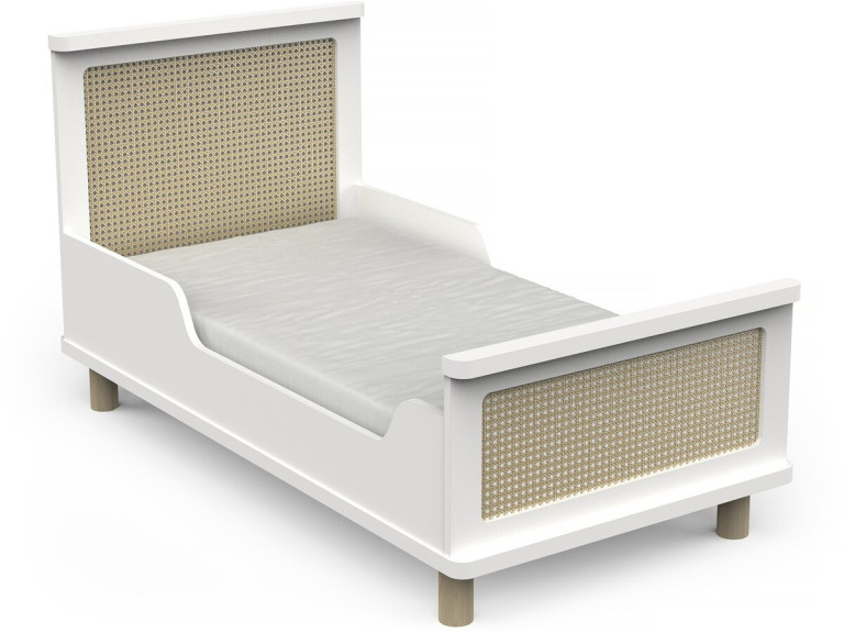 Cama de criança "Ochna" - 70 x 140 cm - Branco mate