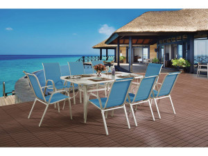 Conjunto de móveis de jardim "Cordoba XL 180" - Phoenix - Azul 2