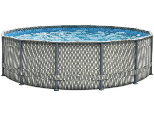 Liner impresso para piscina tubular "Elite" - Ø 4,88 x 1,22 m - com filtração