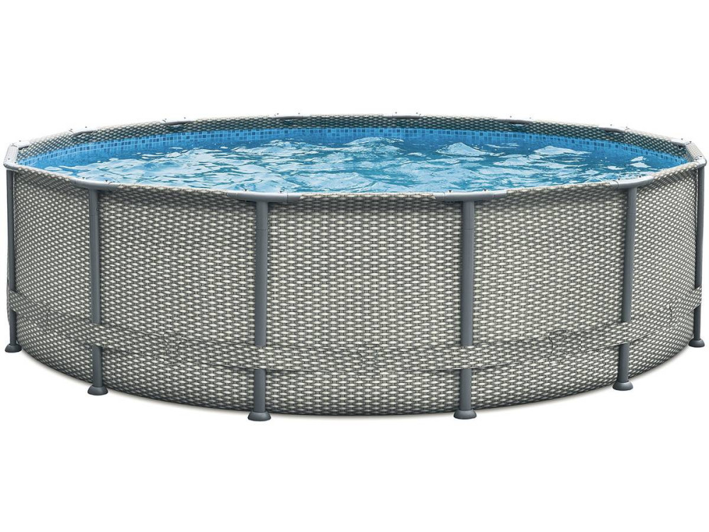 Liner impresso para piscina tubular "Elite" - Ø 4,88 x 1,22 m - com filtração