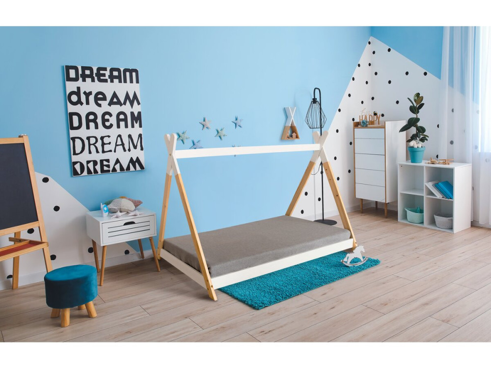Cama Tipi "Melissa" 70 x 140 cm - Branco