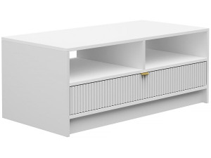 Mesa de centro Tireno - 100 cm X 40 cm X 50 cm - branca