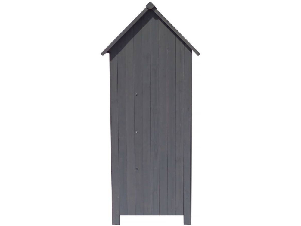 Armário de jardim "Cabanon" - 77 x 54,5 x 179 cm - Antracite -