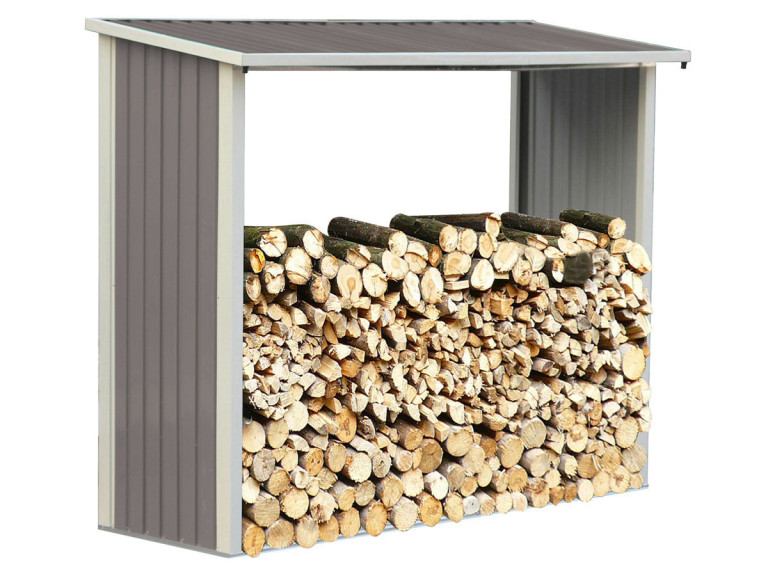 Abrigo Para Lenha Metal Victor - 1.68m²