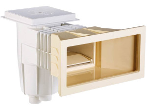 Skimmer padrão 15 L “Parker” - Grande abertura - Bege