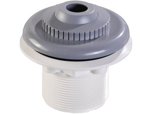Bocal de refluxo para aparafusar em piscinas com revestimento “Parker” - Cinza antracite