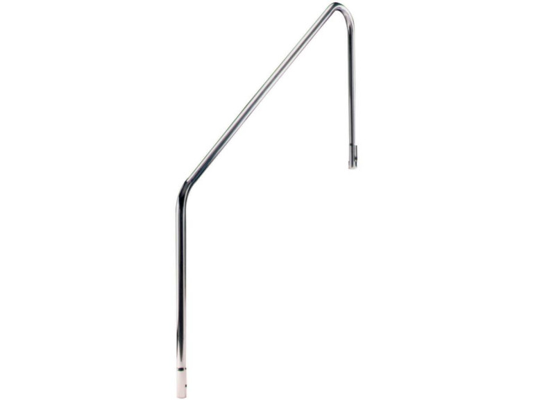 Conjunto de 2 saídas de banho para piscina - L.152,4 cm - Aço inoxidável - Para fixar