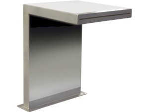 Cascata para piscina com fixação “Straight” - Aço inoxidável