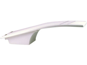 Trampolim flexível “Dynamic” - 161 x 46 x 39 cm - Branco