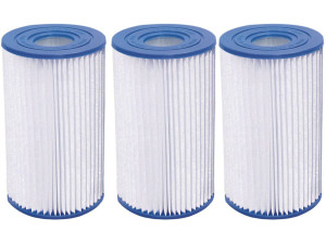 Cartucho de filtração H&J tipo A/C - pacote de 3