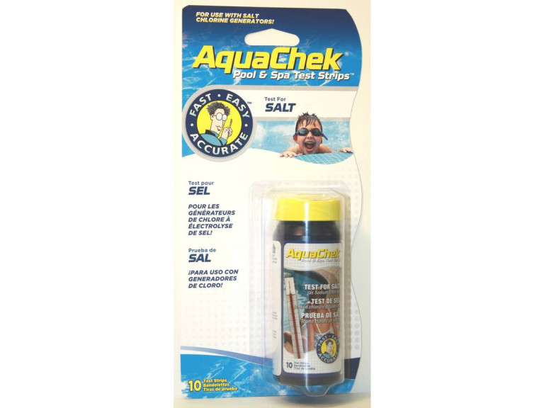 Tiras de análise “Aquacheck Branco - Sal” - 10 tiras
