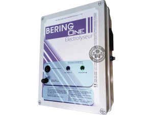 Eletrólise eletromecânica a sal “Bering One” - 22,5 x 13 x 30 cm - 40 m3