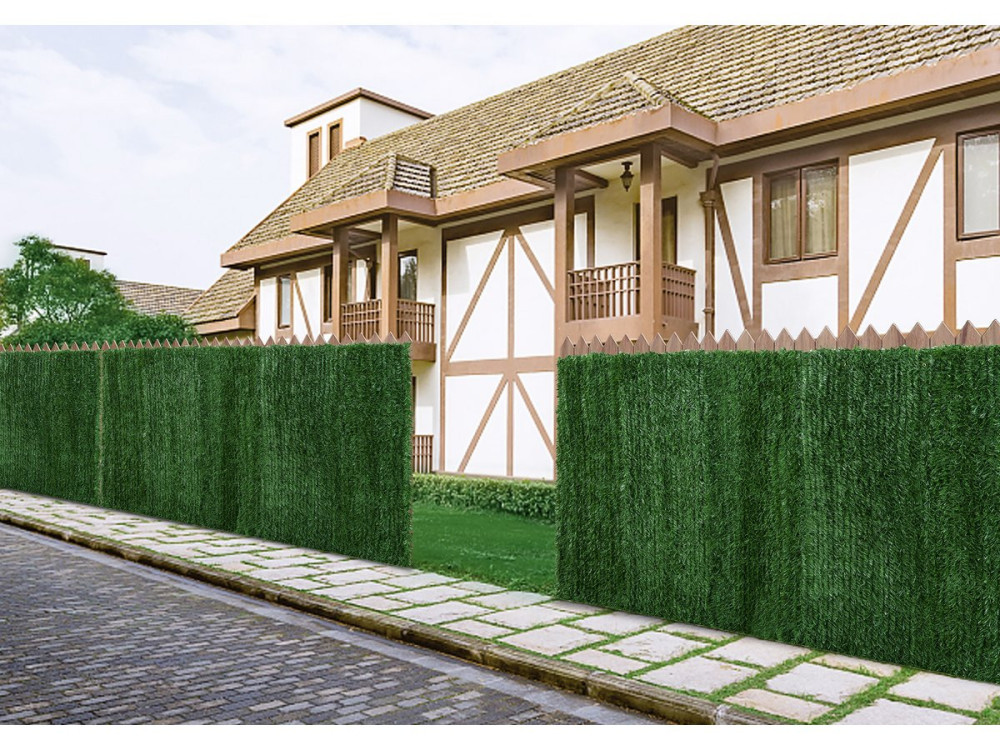 Conjunto de 6 sebes artificiais - 150 x 300 cm