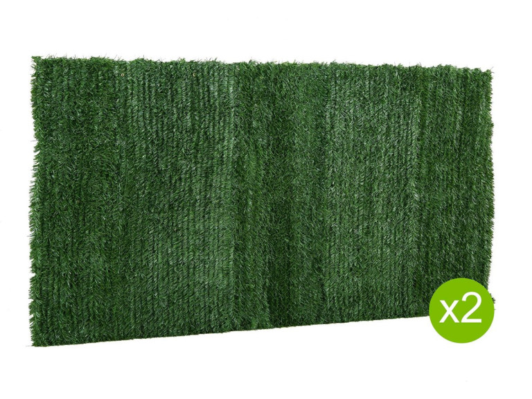 Conjunto de 2 sebes artificiais - 200 x 300 cm