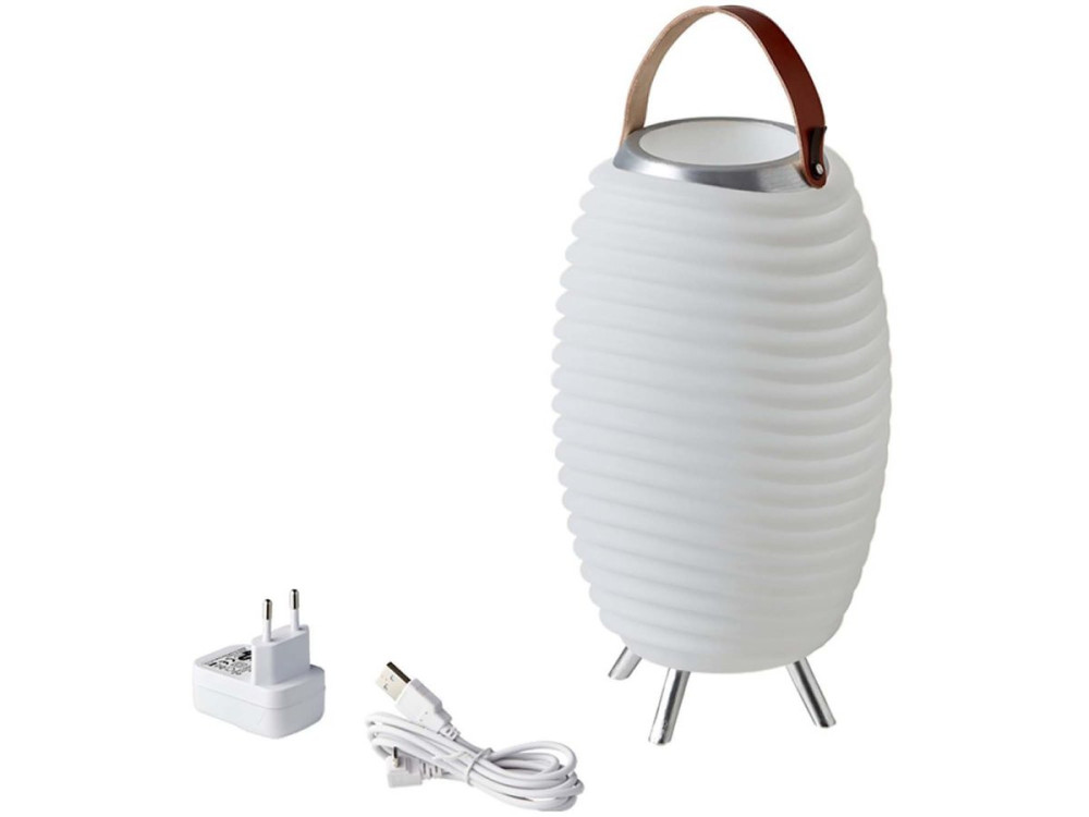 Luz LED nómada Bluetooth Synergy 35S" com tabuleiro para gelo