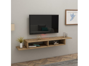Suporte de TV em madeira "Muson" - 120 x 29 x 18 cm - Pinho Atlântico 2