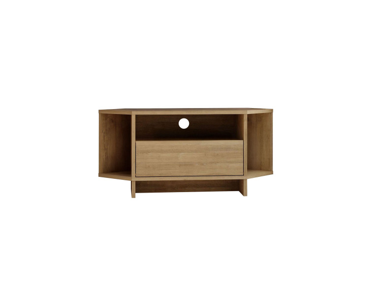 Mesa de TV de madeira "Viva" - 95 x 35 x 45 cm - Bege