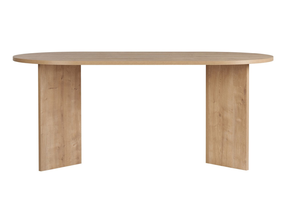 Mesa de jantar de madeira "Sablin" 180 x 90 x 75 cm - Carvalho safira