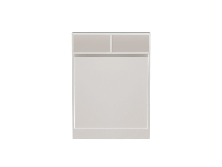 Mesa de jantar dobrável de madeira "Bracked" - 70 x 15 x 96 cm - Branco